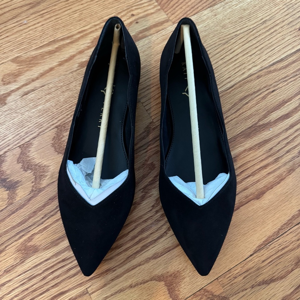BNIB Katy Perry Black Flats